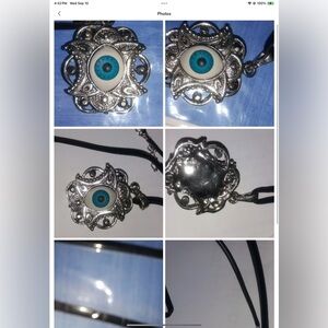 Greek Evil Eye Suede Necklace lt501-3gry
Evil Eye new vintage from Greece 🇬🇷